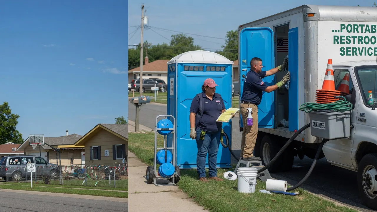 Portable Toilet Rental in Lawrence, MI near me